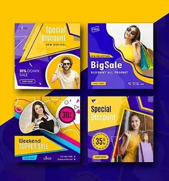 Representing various online marketing strategies, such as social media, email marketing, SEO, and content marketing, to promote products or services in the digital space.
                                                    