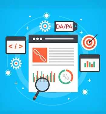 Illustrating the process of optimizing a website with various SEO techniques to enhance its ranking on search engine results pages.
                                                    