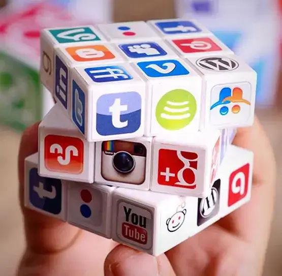 An image representing social media marketing strategies, featuring social media icons and promotional content to engage and connect with audiences on social platforms.
                                                                